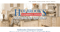 Desktop Screenshot of holbrooksclearancecenter.com